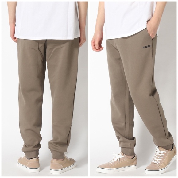 New GUESS Brown Sweatpants SZ S - Picture 1 of 4